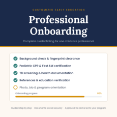 Professional Onboarding